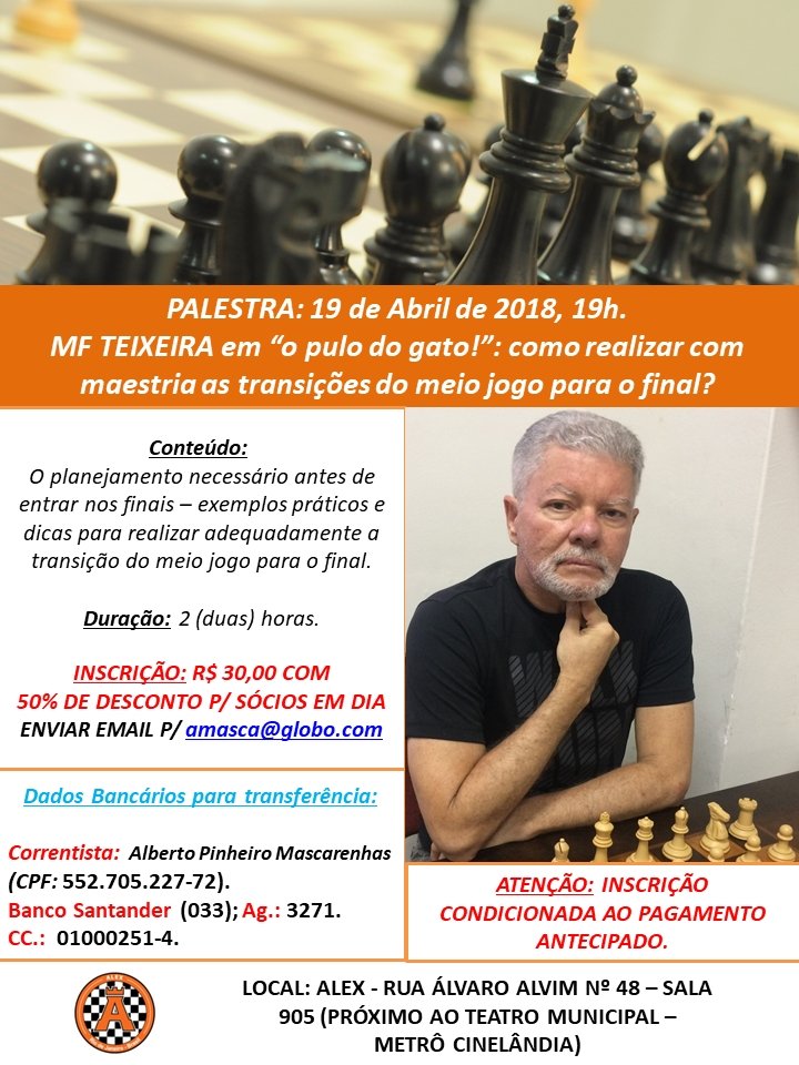 MF Alberto Mascarenhas – Página: 4 – Associação Leopoldinense de Xadrez –  ALEX